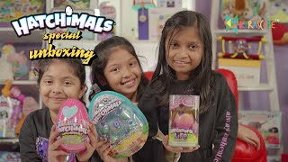 Hatchimals Hatchibuddies Hatchtopia Life unboxing with my friends Kyrascope Toy Reviews India [upl. by Anis]