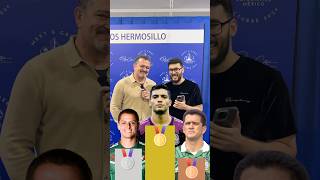 Ordenalos del 1 al 3 con CARLOS HERMOSILLO futbol entrevista shorts [upl. by Naerol208]