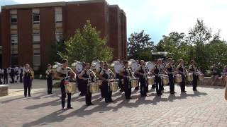 JMU MRD Drumline Aug 31 2013 [upl. by Dinesh709]