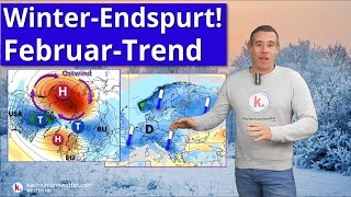 WinterEndspurt Neuer Februartrend und PolarwirbelCheck [upl. by Adiaz]