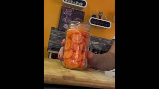 Pickled Carrots freshproduce countryside highlightseveryone highlights [upl. by Wylen]