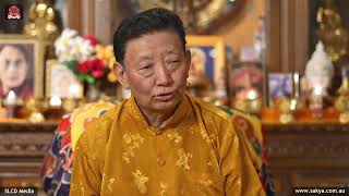 The Use and Meaning of Mantras  Teachings in Tibetan by Lama Choedak Rinpoche [upl. by Satsok]