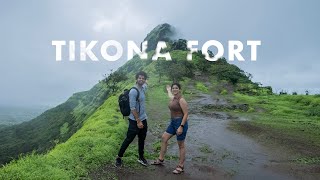 Tikona Fort  The Monsoon Adventure Trek  Maharashtra  Ankit Bhatia [upl. by Aicinod]