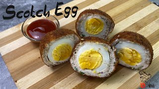 SCOTCH EGG Scotch egg recipe Master Chef Recipe Vickys Menu [upl. by Brey955]