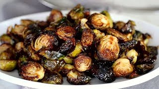 Honey Balsamic Roasted Brussels Sprouts [upl. by Markos]