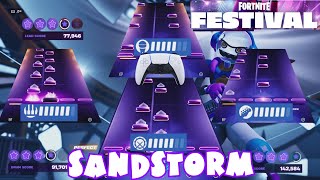 Sandstorm by Darude  Fortnite Festival Expert Full Band March 14th 2024 Controller [upl. by Ilime]