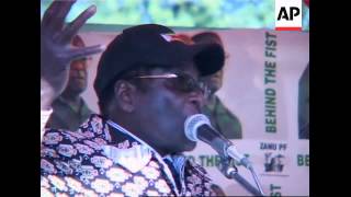 Mugabe on Tsvangirai election runoff [upl. by Sussi644]