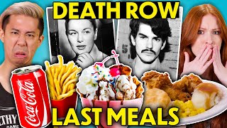 Trying Death Row Inmates Last Meals  People Vs Food [upl. by Anivas681]