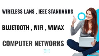 Wireless LanIEEE standardsBSSESSBluetoothWifiWimaxComputer Network malayalam [upl. by Griffith]