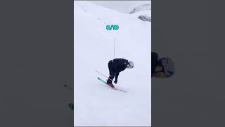 Collecting SkiersSnowboarders 421000❄️🤍skiheaven skiing snowboarding viralvideo snow [upl. by Cuhp]