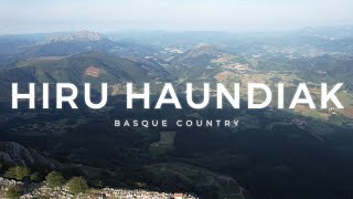 HIKING 100KMS THROUGH BASQUE COUNTRY HIRU HAUNDIAK [upl. by Coucher]