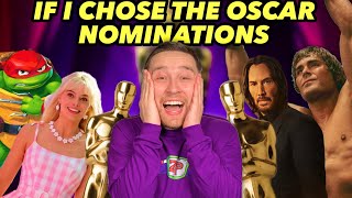 WHAT IF I Picked The Oscar Nominations 2024 [upl. by Arivle]