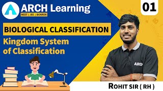 Biological Classification  Kingdom System of Classification Class 11 ARCH Learning NEET  RH Sir [upl. by Acirea]