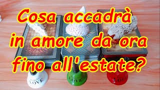 🔮🔔GIOCHI DAMORE La TUA STORIA damore prossimi 6 mesi Tarocchi per single e coppie [upl. by Oeak519]