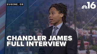 Chandler James stops by NBC 16 studios to talk the recent election [upl. by Euhsoj684]