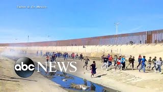 Trump calls on Mexico to stop the caravans [upl. by Boyden]