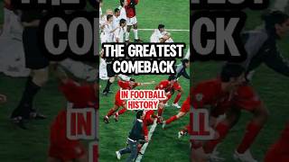 The Greatest Football Comeback in History Liverpool vs Milan Istanbul footballshorts comeback [upl. by Eizus799]