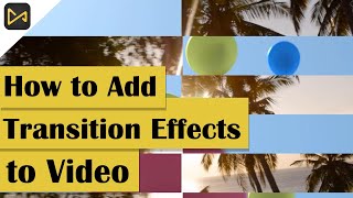 How to Add Transition Effects to Video AceMovivideoediting tutorial [upl. by Hsirrehc]