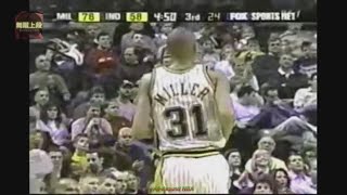 Reggie Miller 24 Points 1 Ejection Vs Bucks 200102 [upl. by Bud]