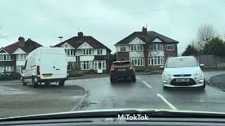 Garretts Green Driving Test Route 5  Garretts Green Birmingham England [upl. by Radke]