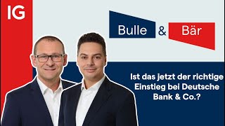 Bankensektor mit kräftiger Erholung – Ist das der richtige Einstieg bei Deutsche Bank amp Co [upl. by Aleakam]