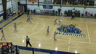 Danville Christian A vs West Jessamine High Varsity Womens Basketball [upl. by Nuahsed]