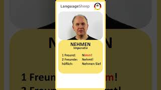 Konjugation und Aussprache von NEHMEN alle Zeiten Conjugation and pronunciation of NEHMEN all tenses [upl. by Ross594]