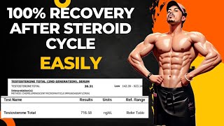 Pct post Cycle Therapy after Steroid cycle  full testosterone level recovery all healthy organs [upl. by Acirema121]