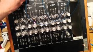 Elektor Formant vintage modular analog Synthesizer [upl. by Verbenia359]