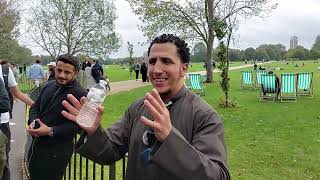 Is Refutation From The Deen Shamsi And Visitor Speakers Corner Sam Dawah [upl. by Betti]