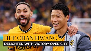 quotWe trust the coach and each otherquot  Hwang HeeChan on Man City win [upl. by Pope286]