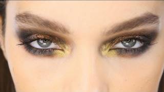 Dramatic Runway Version  Metallic Eyes Makeup Tutorial [upl. by Chaille]