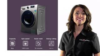 Samsung AddWash WW80K5410UX Washing Machine  Graphite  Product Overview  Currys PC World [upl. by Gavan]