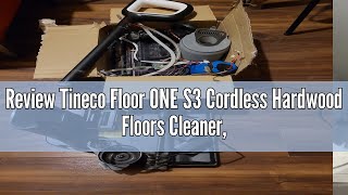 Review Tineco Floor ONE S3 Cordless Hardwood Floors Cleaner Lightweight Wet Dry Vacuum Cleaners for [upl. by Lamrert]