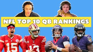 NFL Top 10 QB Rankings [upl. by Llirret]