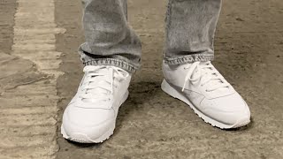 Reebok classic leather white reebok classic leather white [upl. by Skutchan]