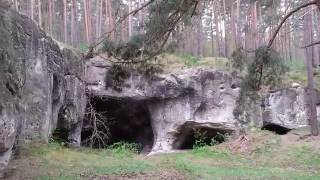 Die mystischen Sandsteinhöhlen in des Regensteiner Wäldern  Harz 2016 [upl. by Tobias]