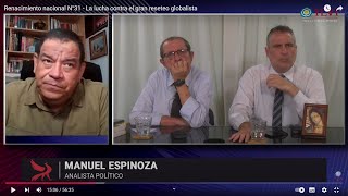 Renacimiento nacional N°31  El Gran Reseteo globalista C Manuel Espinoza J DirCREI Nicaragua [upl. by Northrop394]