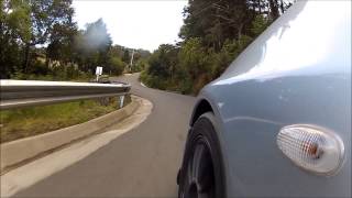 Evo 9 subiendo las Eolicas de Sta Ana [upl. by Airamana]