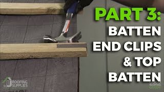 How to install Roof Battens ready for Verges and Ridges [upl. by Damick530]