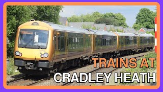 TRAINS at CRADLEY HEATH railway station [upl. by Vasiliu]