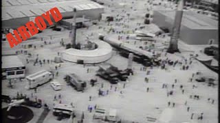 When Astronauts Were Stars 1965 Paris Air Show Newsreel [upl. by Eustasius]