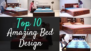 Bed Design Top 10 Wooden Double Bed Design  Latest 10 Bed Design  Best 10 Bed design [upl. by Massimo]