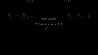 Drake equation maths [upl. by Settera177]