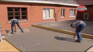 Waterproofing a Flat Roof with RubberCover  EPDM Roofing Made Easy [upl. by Tully]