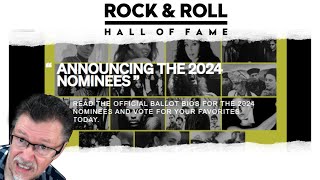 ROCK AND ROLL HALL OF FAME NOMINEES 2024 REACTION [upl. by Devinne]