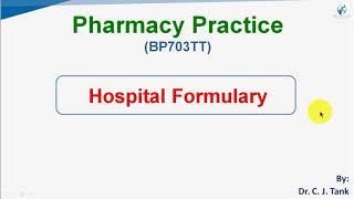 2b Hospital Formulary [upl. by Viridi]