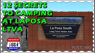 12 IMPORTANT SECRETS of Laposa LTVA BoonDocking You Need to Know [upl. by Drofhsa]