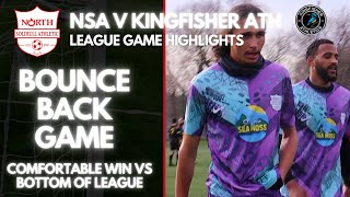 Ep16  We go against bottom of the League side  NSA V Kingfisher Athletic  sundayleaguefootball [upl. by Vashtee]