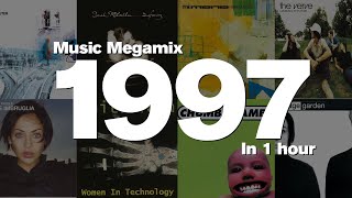 1997 in 1 Hour  Top hits including Radiohead The Verve Natalie Imbruglia Daft Punk and more [upl. by Hares]